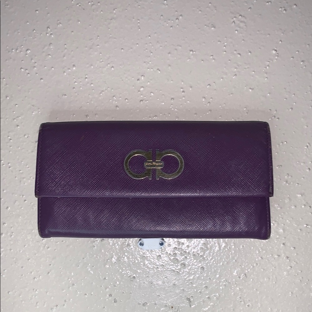 Purple Salvatore Ferragamo Wallet
